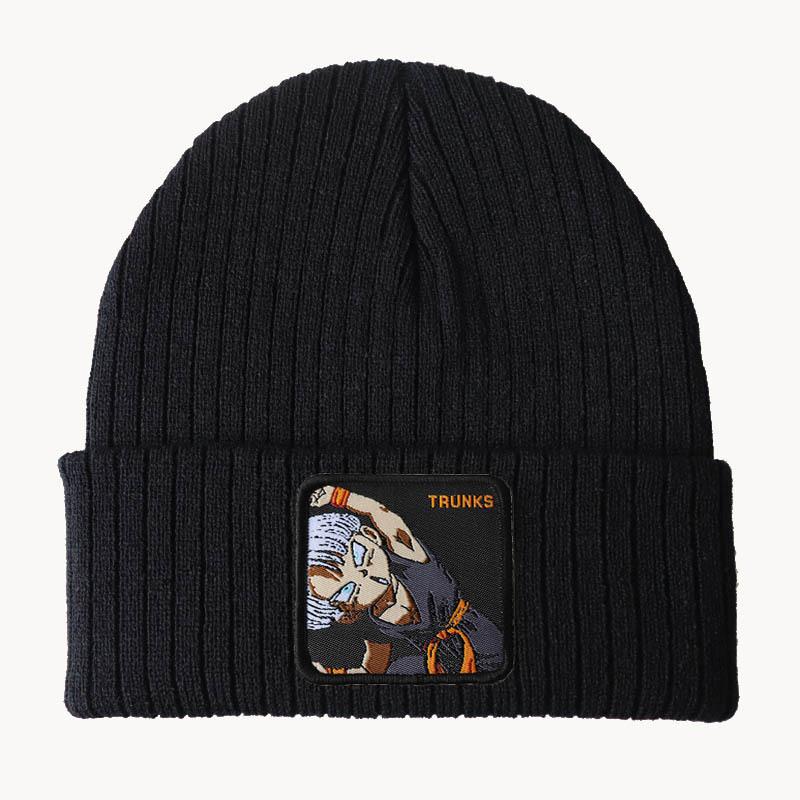 New large cartoon woolen hat winter hat anime BUU Dragon Ball Series Knit Hat