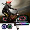 Фонарь для спиц велосипеда IPX6 водонепроницаемый предупреждающий фонарь для ночной езды 32 светодиода украшение для обода колеса велосипеда шина фонарь аксессуары для велосипеда