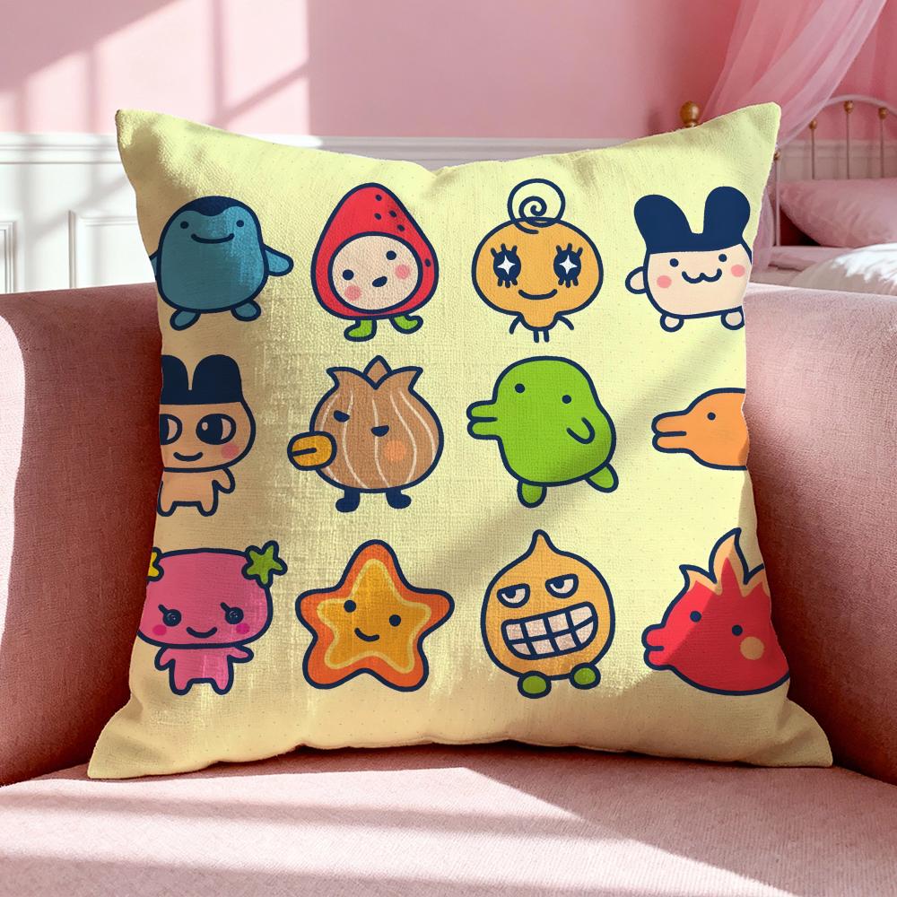 Игрушка T-Tamagotchi Наволочка Дышащая Льняная Наволочка Летняя Без Запаха Экологически Чистая Невидимая Молния Стирка