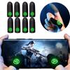 10pcs Mobile Game Fingertip Gloves For PUBG Gamer Sweatproof Anti-slip Touch Screen Finger Sleeve Breathable Gaming Finger Cover