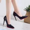 Ladies Shoes On Sale 2024 Brand Slip On Women's Pumps Autumn Pointed Toe Solid Shallow Mouth High Heels Fashion Dress Pumps