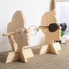 Glasses Display Shelf Woman Man Burr-free Display Props Wooden Sunglasses Bracket for Office