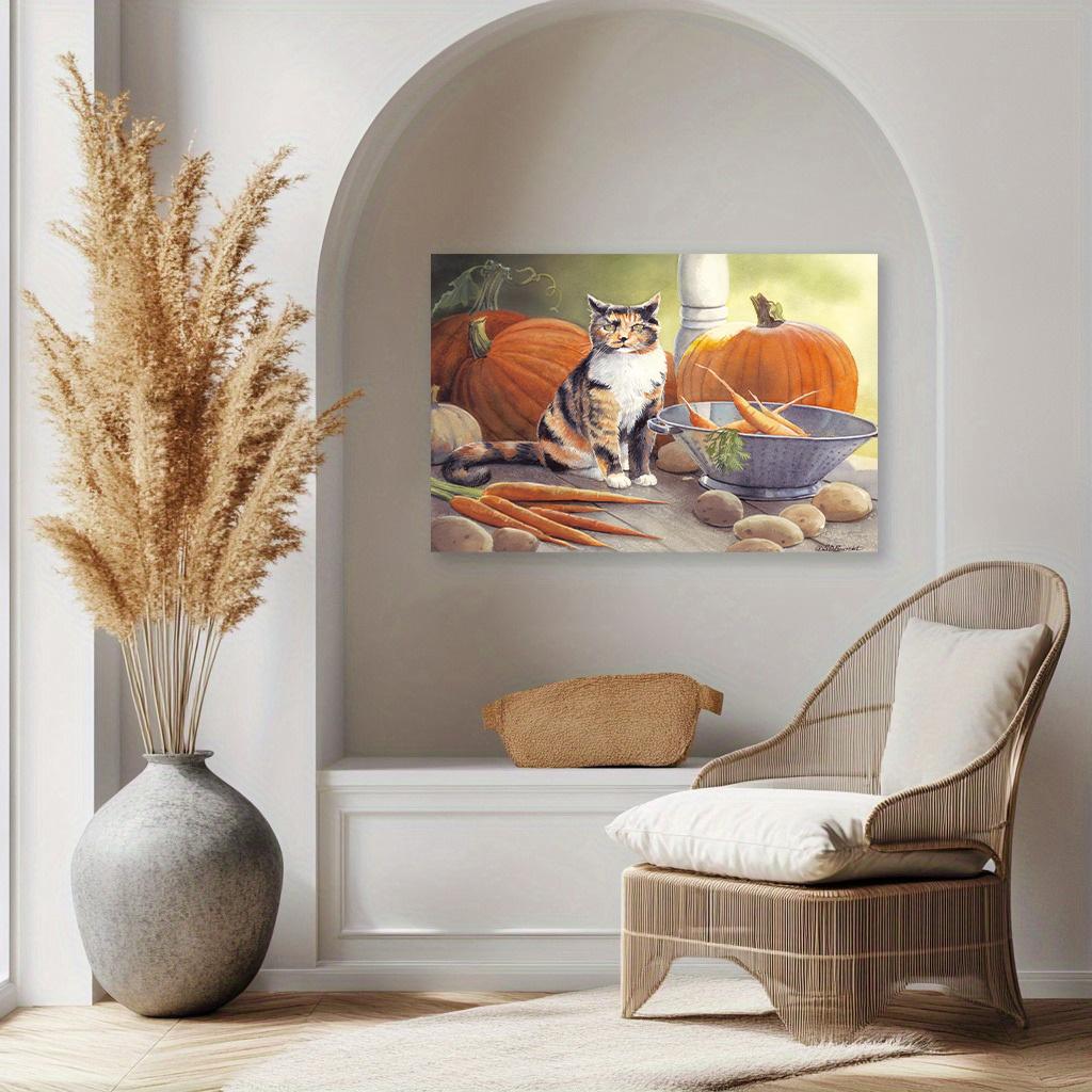 Американская пастораль сельская местность современный декор живопись основной классический домашний ресторан милые кошки теплая гостиная домашний декор