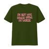 IM Not Like Other Girls Worse Funny Meme T Shirt Sarcastic Cool Y2K Joke vintage Washed fashion homme Stylish Slightly