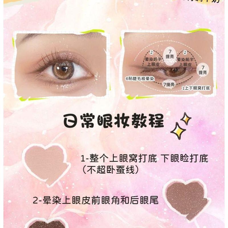 Jelly Bubble - 8 Colors Eyeshadow Palette - J002