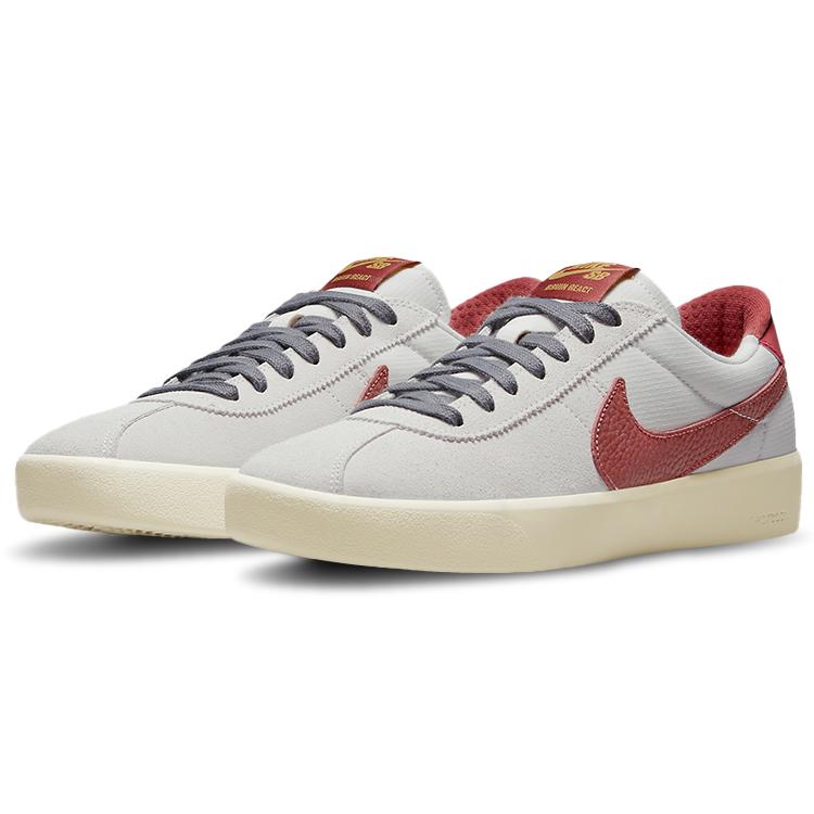 Nike Sb Bruin React Серый Командный Красный CJ1661-003