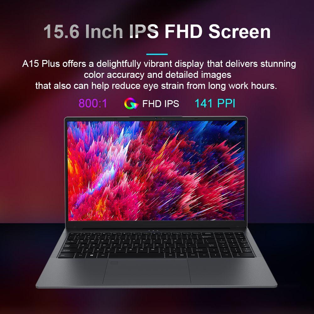 Ninkear Ноутбук A15 Plus 15,6'', AMD Ryzen 7 5825U 8 ядер 4,5 ГГц, IPS-экран 1920*1080, 32 ГБ ОЗУ 1 ТБ SSD