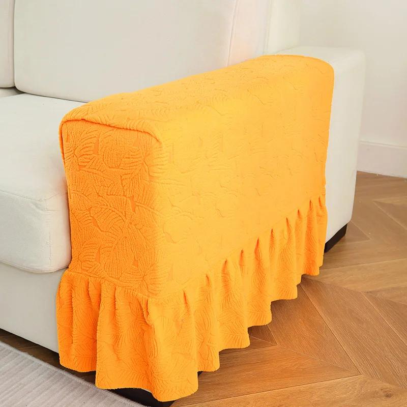 Armrest Covers Thickened Non-Slip Sofa Armrest Protector Universal Soft Warm Furniture Protector for Chair Sofa Couches Recliner