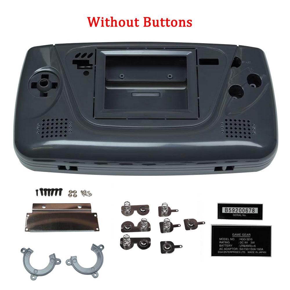 Специальный корпус для игровой консоли SEGA Game Gear GG, оригинальный экран и высокояркий IPS V4.2, ламинированные LCD-экранные комплекты