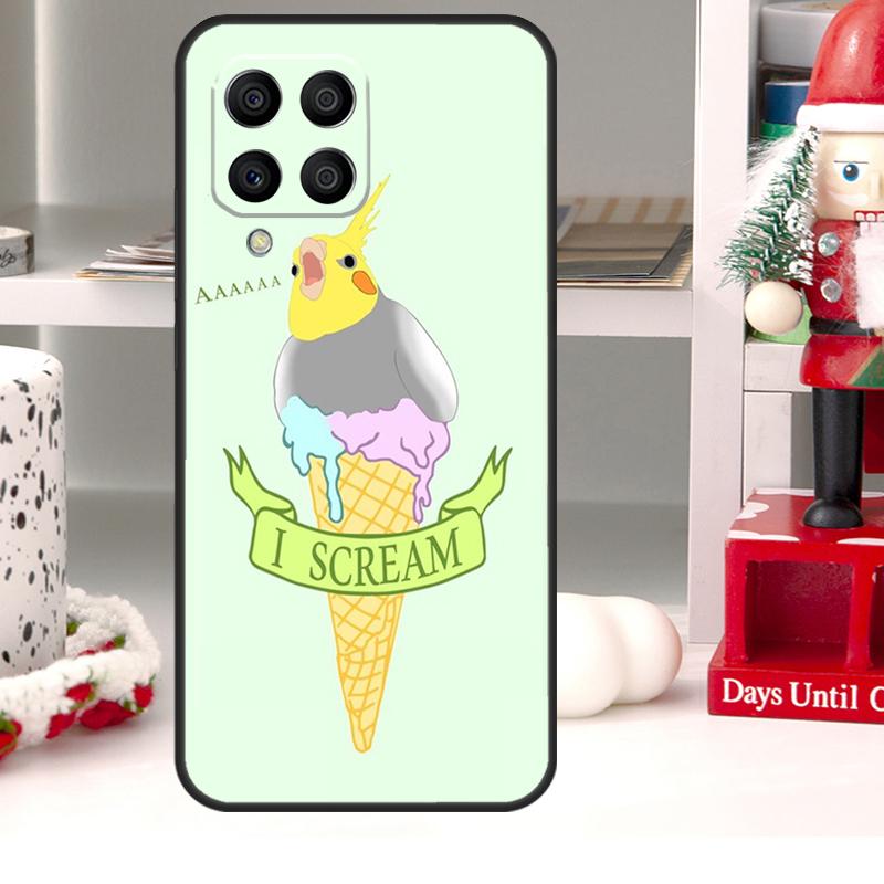 Parrot Bird For Samsung Galaxy M13 M33 M53 M52 M32 M12 M14 M34 M54 M21 M31 M51 M20 M15 M55 M30s Case