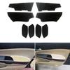 Для Honda Accord 8-го поколения 2008 2009 2010 2011 2012 Седан Микрофибра Кожа Накладка на панель ручки двери автомобиля Внутренняя замена