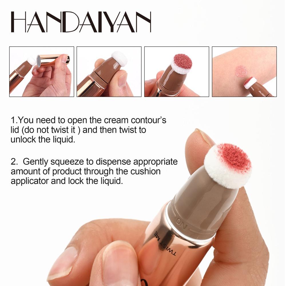 Тени для носа Shadow Side Shadow Highlight Трехмерный матовый кремовый макияж