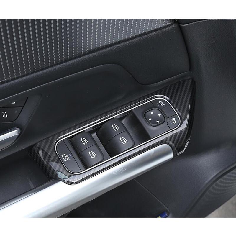 Для Mercedes-Benz B GLB Class W247 дверь, окно, подъемник, кнопка управления, рамка, накладка, крышка салона автомобиля