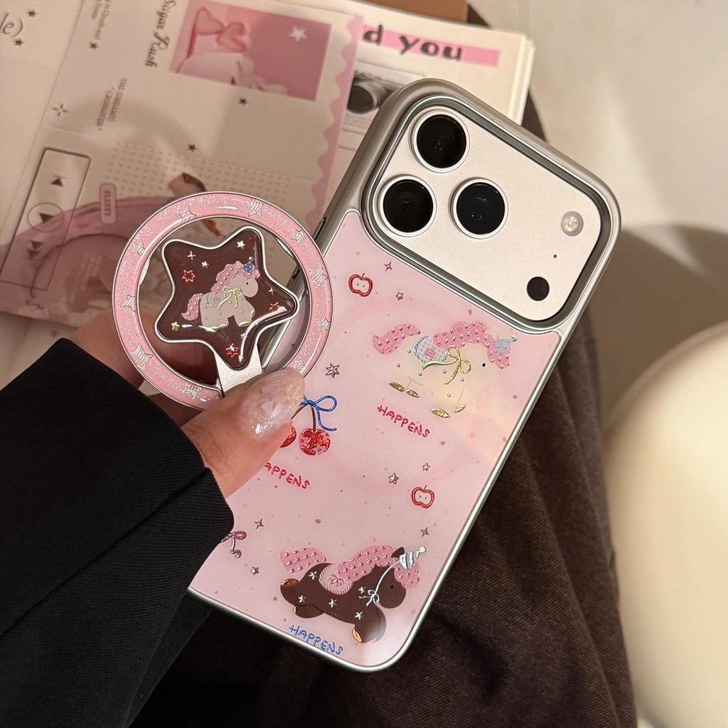 Художественный чехол для телефона с цветами и животными для iPhone 16, iPhone 17 и iPhone 17 Pro Max