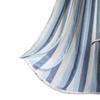 Curtain finished striped yarn-dyed white beard contrasting color kitchen curtain country style living room semi-blackout bay window