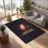 Queensland Maroons Crystal Velvet Carpet Soft Anti?Slip Floor Mat Comfortable Home Living Room Bedroom Decor Rug