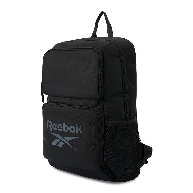 Reebok Fabric Computer Backpack Regular Unisex Light Gray/Navy Blue/Black/Light Pink/Ecru RB230014M