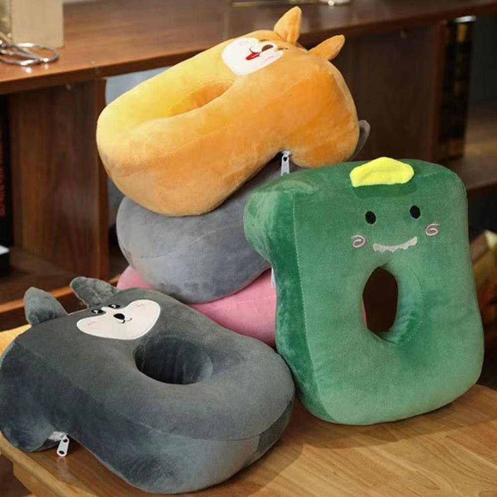 Cartoon Desk Rest Pillow Animal Pattern Neck Support Pillow Portable Nap Pillow Home Office