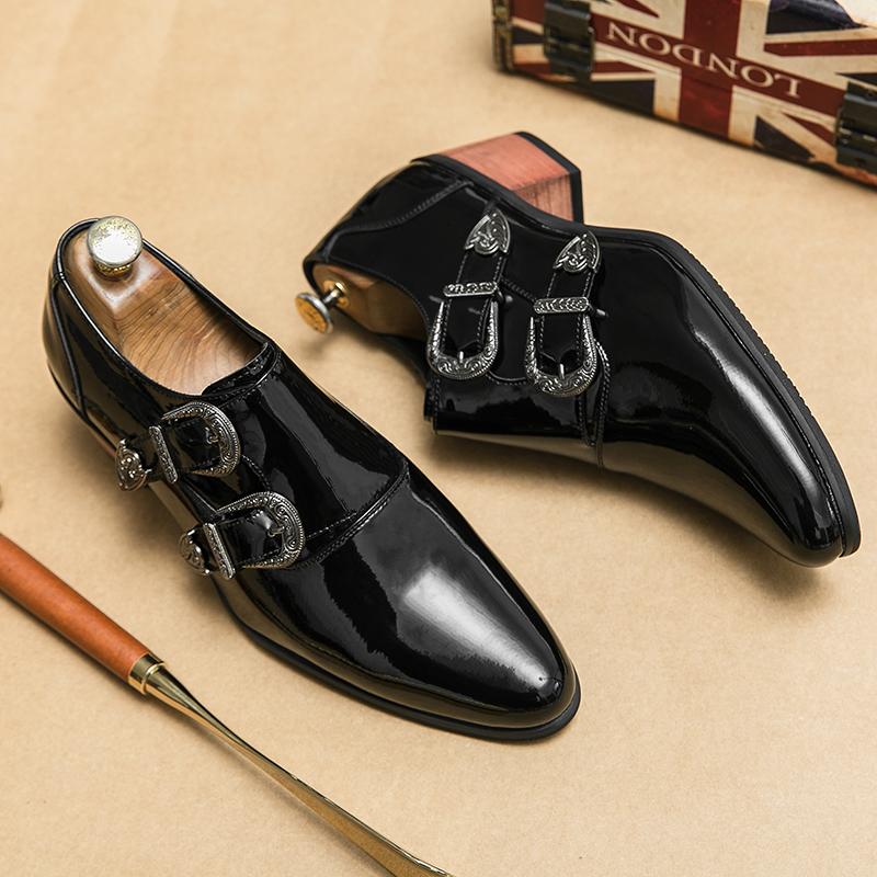 Leather Shoes For Man Genuine Leather Big Size Shoes High Quality Designer Formal Shoes Casual Shoes Business