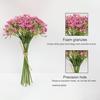 12 шт., искусственный букет «Дыхание ребенка» со стеблем, реалистичный многоразовый домашний свадебный букет, искусственный цветок, цветочная композиция, украшение, реквизит для фото