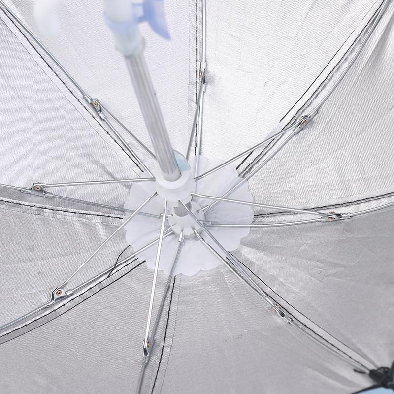 Auto Portable Mobile Phone Holder Car Mini Sunshade Rainproof Bike Motorcycle Decoration Umbrella Phone Stand Bracket Umbrella