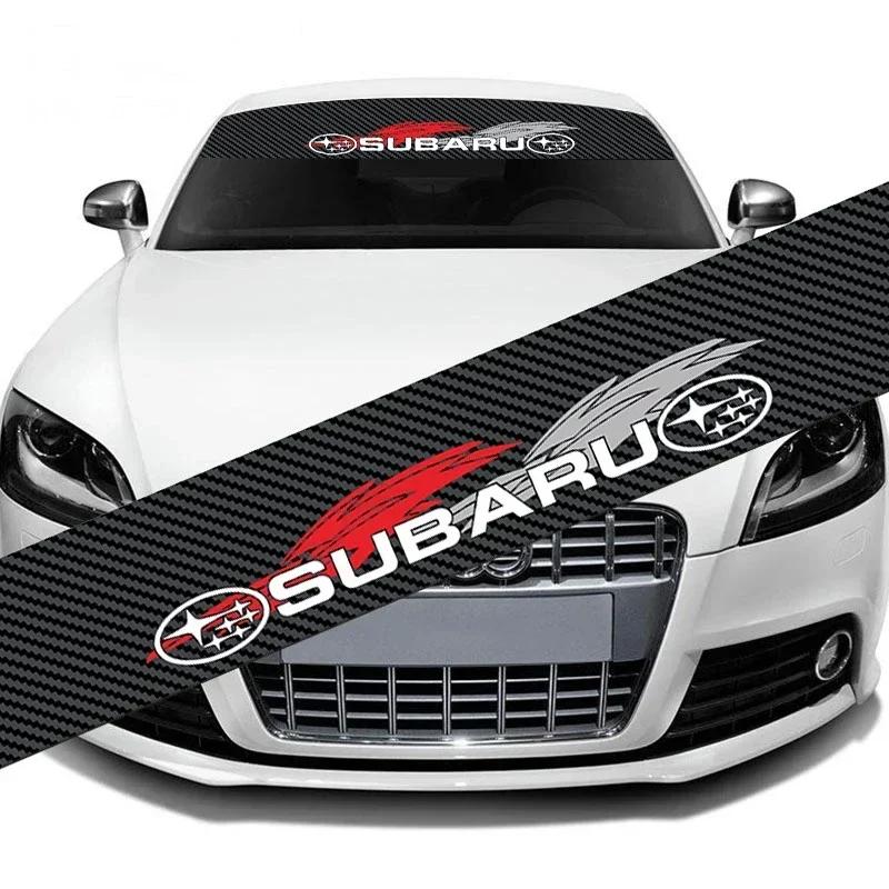 2025 Car Front Windshield Sticker Rear Window Decal Styling for Subaru STI Forester XV Outback Legacy WRX Levorg BRZ Crosstrek oi3