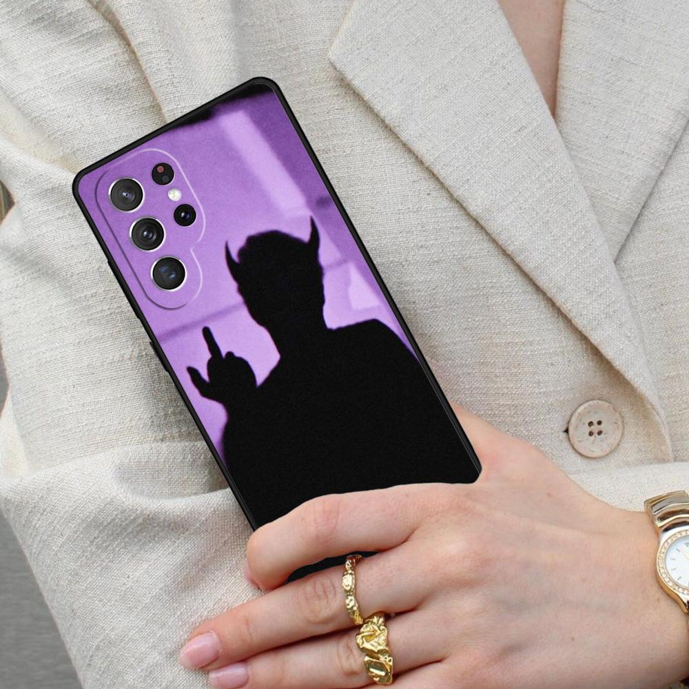 Devil Bad Boy Anime Cell Phone Case for Samsung Galaxy S26 Ultra S25 S24 S23 S22 S21 S20 Note10 Cover