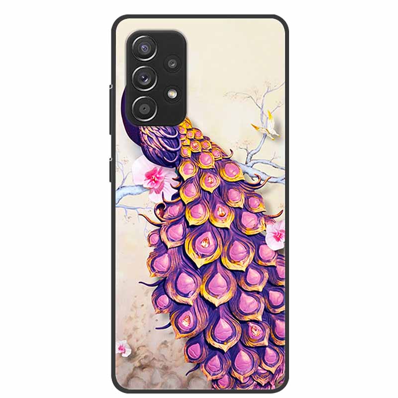 Для чехла Samsung A52s 5G противоударный мягкий силиконовый чехол из ТПУ для Samsung Galaxy A52s 5G чехлы для телефонов A52 S милый мультфильм