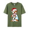 Cute Christmas Pitbull Dog Tshirts Vintage Top Tshirts Tops  Tees New Arrival Cotton Printed On Party Unisexs