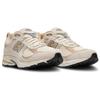 New Balance 2002R белые льняные мужские кроссовки коричневые M2002RFG