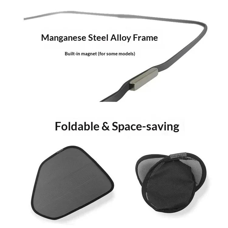 Mesh Sunshades For BMW X1 U11 IX1 2023 2024 2025 2026 Window Magnetic Visor Sun Protection Shade Curtain Cover Auto Accessories