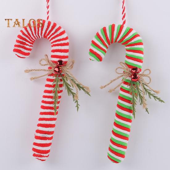 Рождественская елка, украшение в виде леденца, подвесные украшения в виде леденцов, подвеска на рождественскую елку для праздничных вечеринок