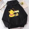 Kawaii Winnie Pooh Bear Printed Hoodie Fashion Autumn Men and Women Casual Long Sleeve Streetwear Sweater Harajuku Pullover Top