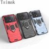 For POCO X6 Pro Case Shockproof Armor Holder Back Coque for Xiaomi Redmi A3 Poco X5 X6 F5 M6 Pro Poko Little X6pro Phone Cover