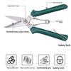 Stainless Steel Straight Head Pruning Shears 190mm Bonsai Scissors Trimming Tools  Plant Trimming