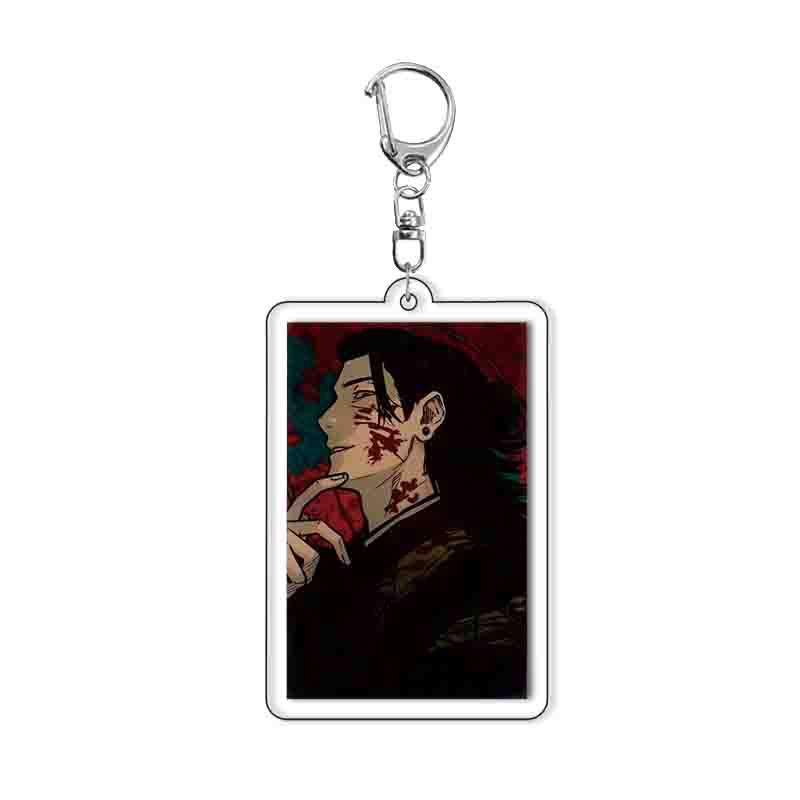 Новый Jujutsu Kaisen Годжо Сатору Итадори Юдзи Гэто Сугуру Мультяшный Креативный Акриловый Брелок Вторичный Анимационный Периферийный Подвеска