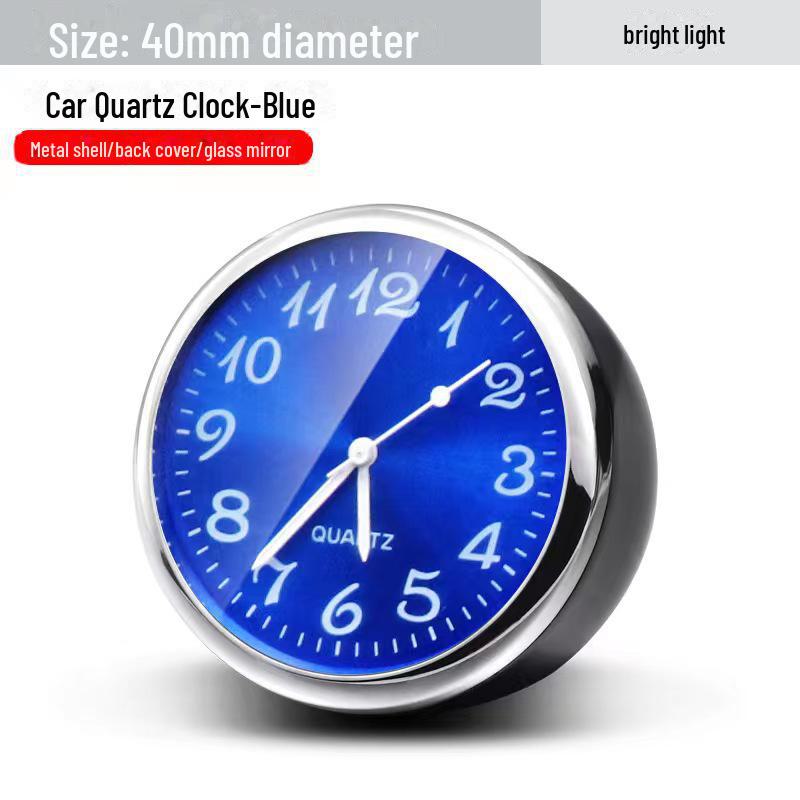"Светящиеся мини-часы для автомобиля": Гигрометр, термометр, кварцевые часы"