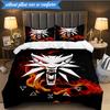 wizard dragon 3pcs K-pop music group Bedding set,Ideal for Bedroom, Dormitory,Including Duvet Cover And 2pcs Pillowcases,Fan gifts