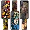 Аниме ДжоДжо Дио Брандо для Samsung Galaxy S22 S21 S20 FE Ultra Pro Lite S10 5G S10E S9 S8 S7 S6 Edge Plus черный чехол для телефона