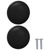 Handle 1461 pcs Black Ø30 mm Aluminium