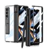 Магнитный противоударный чехол для всего тела с покрытием для Samsung Galaxy Z Fold 4 Fold4 Fold3 Fold 3 Zfold3 Zfold4 Стеклянная пленка Capa