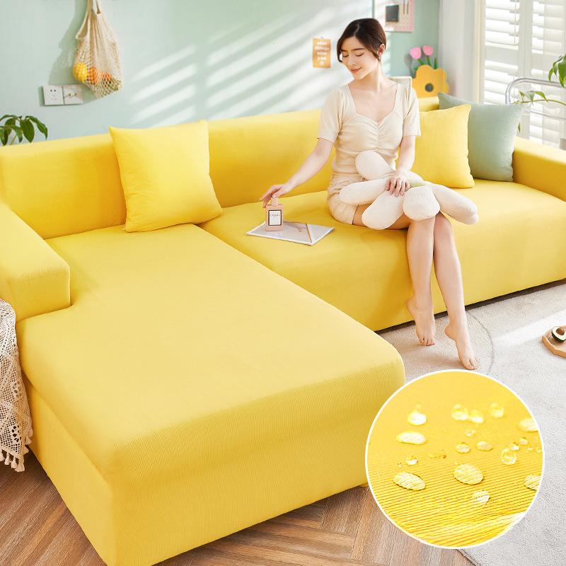 Технология Cool Feeling Ice Silk Эластичный чехол для дивана Универсальный универсальный чехол Простой современный нескользящий чехол для дивана Летний чехол из ткани