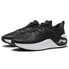 Li Ning Амортизирующие Нескользящие Износостойкие Низкие Повседневные Кроссовки Мужские Черные AGLR331-1
