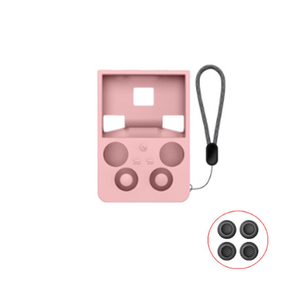 Ретро-кейс для портативной игровой консоли ANBERNIC RG477V - Полностью облегающий мягкий силиконовый ударопрочный защитный аксессуар