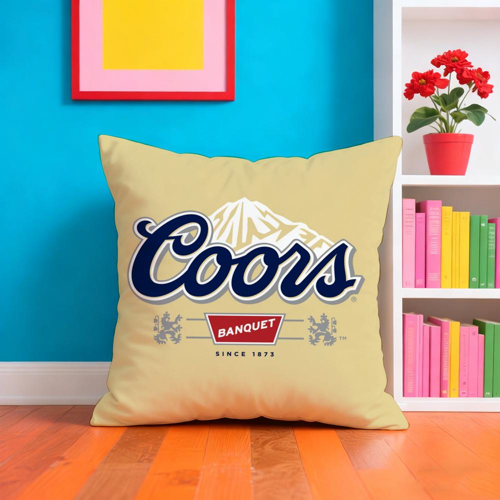 Классическая наволочка C-Coors Плюшевая ткань Мягкая Двусторонняя Печатная Диванная Теплая Зимняя Домашний Подарок Наволочка