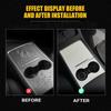 Car Center Console Cover Protector Leather Central Control Panel Sticker For Tesla Model 3 Model Y  2022 2023