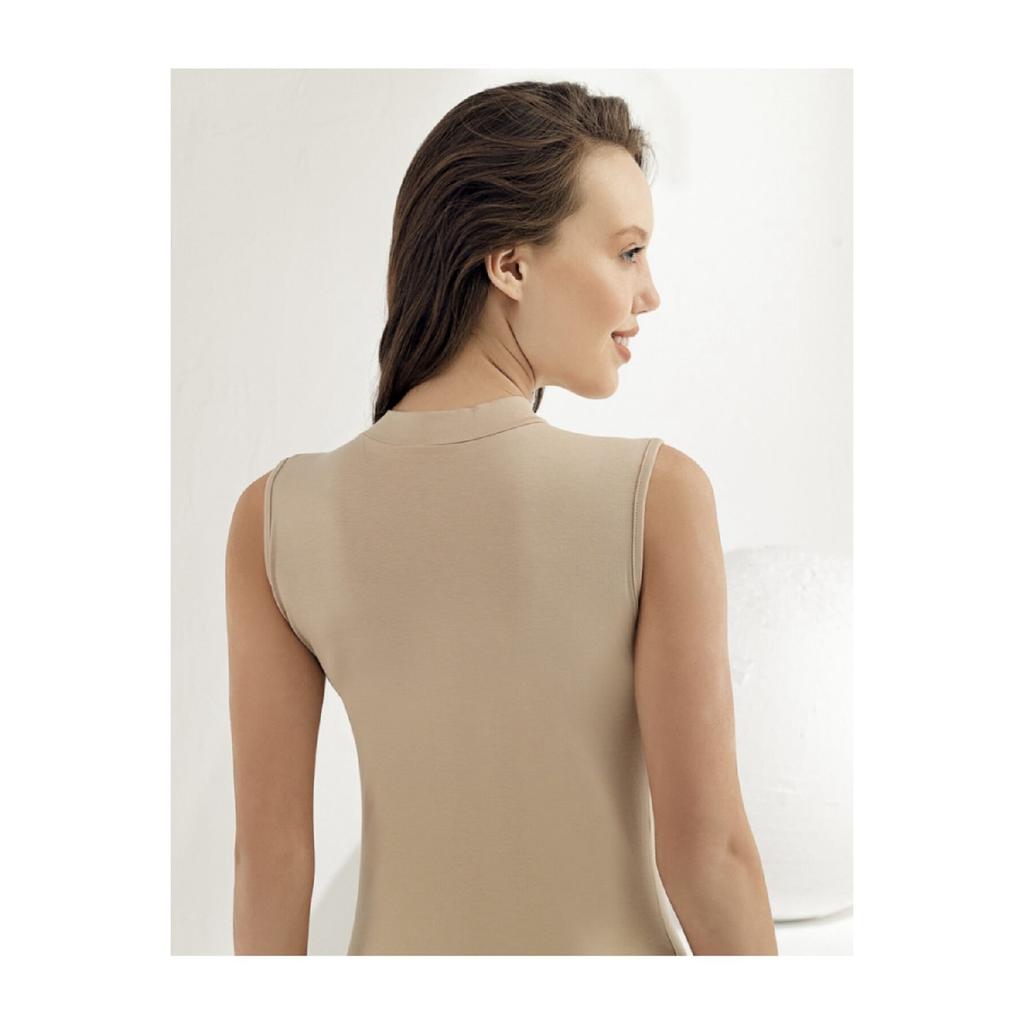 Женская майка без рукавов из лайкры Mb1009