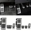 Чехол на педаль из нержавеющей стали для Volkswagen VW Golf 7 8 GTi MK7 Polo A05 Passat B8 Skoda Kodiaq Rapid Octavia 5E 5F A7 2014-2023