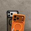 Matte for  Bracket Case for For Iphone 17 16 1 Pro Max 14 Plus 12 13 Magnetic Stand Frosted Bumper Shockproof Cover