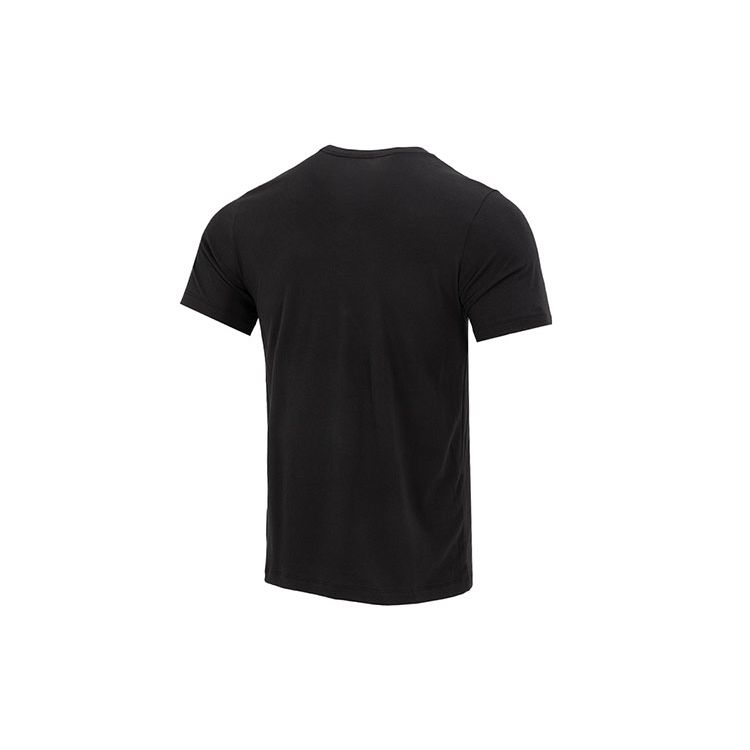 Nike Cartoon Letter Pattern Printed Sports Casual Round Neck Short Sleeve T-Shirt Men Tops Black DZ2744-010